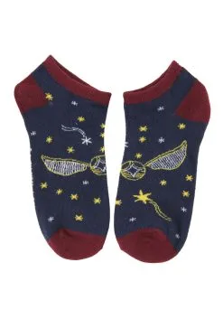 6 Pack Of Harry Potter Maroon Ankle Socks For Women -Harry Potter Gifts Shop 6 pack of harry potter womens maroon ankle socks alt 5