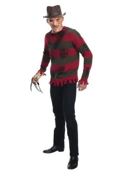 Deluxe Freddy Costume Sweater For Adults
