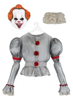 Deluxe IT Movie Pennywise Adult Costume -Harry Potter Gifts Shop adult deluxe it movie pennywise costume2