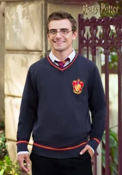 Gryffindor Uniform Harry Potter Sweater For Adults