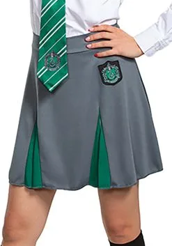 Harry Potter Slytherin Skirt For Adults -Harry Potter Gifts Shop adult harry potter slytherin skirt alt 2
