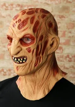 Realistic Freddy Krueger Adult Mask 6 Realistic Freddy Krueger Adult Mask -Harry Potter Gifts Shop adult realistic freddy krueger mask alt 2