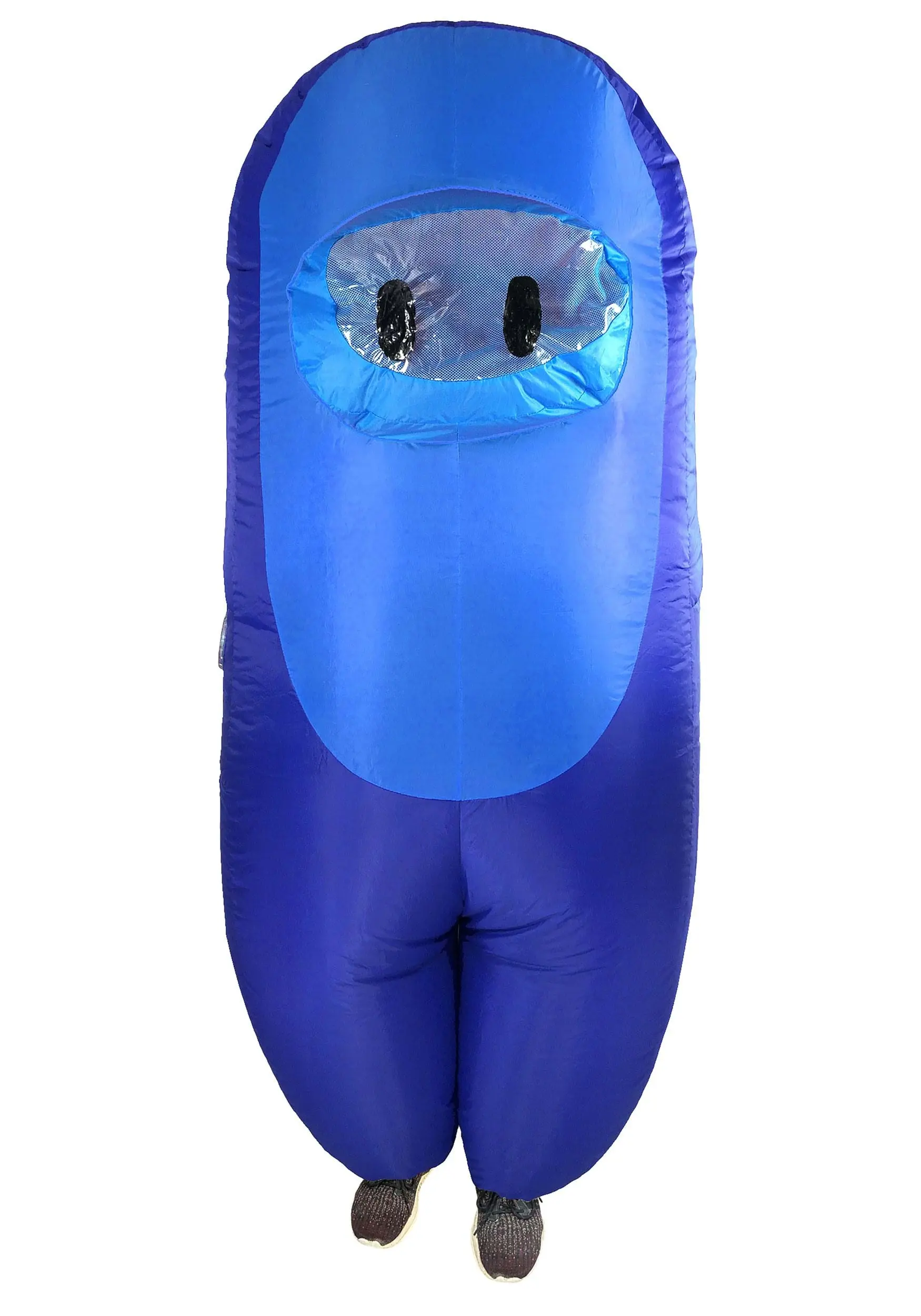 Kid's Blue Sus Crewmate Killer Costume 3 Kid's Blue Sus Crewmate Killer Costume