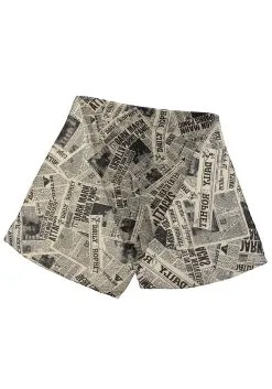 Daily Prophet Newspaper Print Lightweight Scarf 10 Daily Prophet Newspaper Print Lightweight Scarf -Harry Potter Gifts Shop daily prophet newspaper print lightweight scarf alt 3