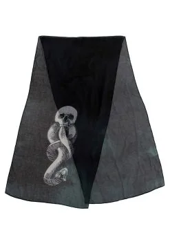 Harry Potter Voldemort Dark Mark Lightweight Scarf -Harry Potter Gifts Shop dark mark lightweight scarf alt 2