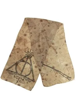 Deathly Hallows Lightweight Scarf 9 Deathly Hallows Lightweight Scarf -Harry Potter Gifts Shop deathly hallows lightweight scarf alt 1