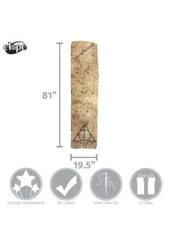 Deathly Hallows Lightweight Scarf 13 Deathly Hallows Lightweight Scarf -Harry Potter Gifts Shop deathly hallows lightweight scarf alt 5