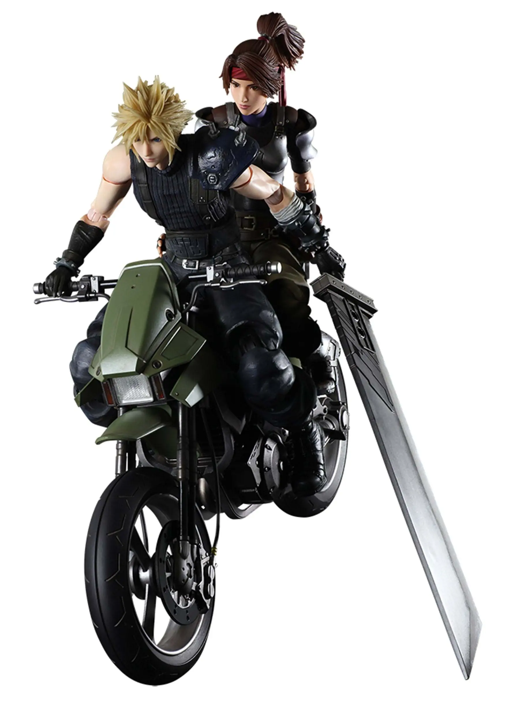 Final Fantasy VIIR Play Arts Kai Jessie Cloud & Motorcycle Set 3 Final Fantasy VIIR Play Arts Kai Jessie Cloud & Motorcycle Set
