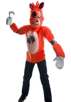 FNAF Deluxe Foxy Costume For Kid's