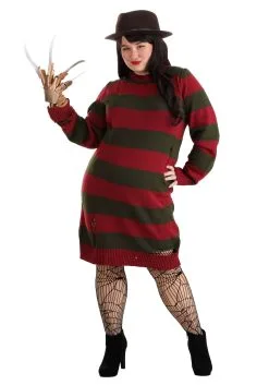 Plus Size Freddy Krueger Dress Costume