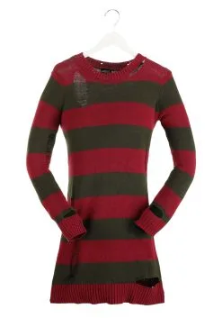 Plus Size Freddy Krueger Dress Costume -Harry Potter Gifts Shop freddy krueger plus size dress costume alt 2