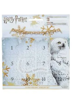 12 Day Holiday Countdown Harry Potter Jewelry Set