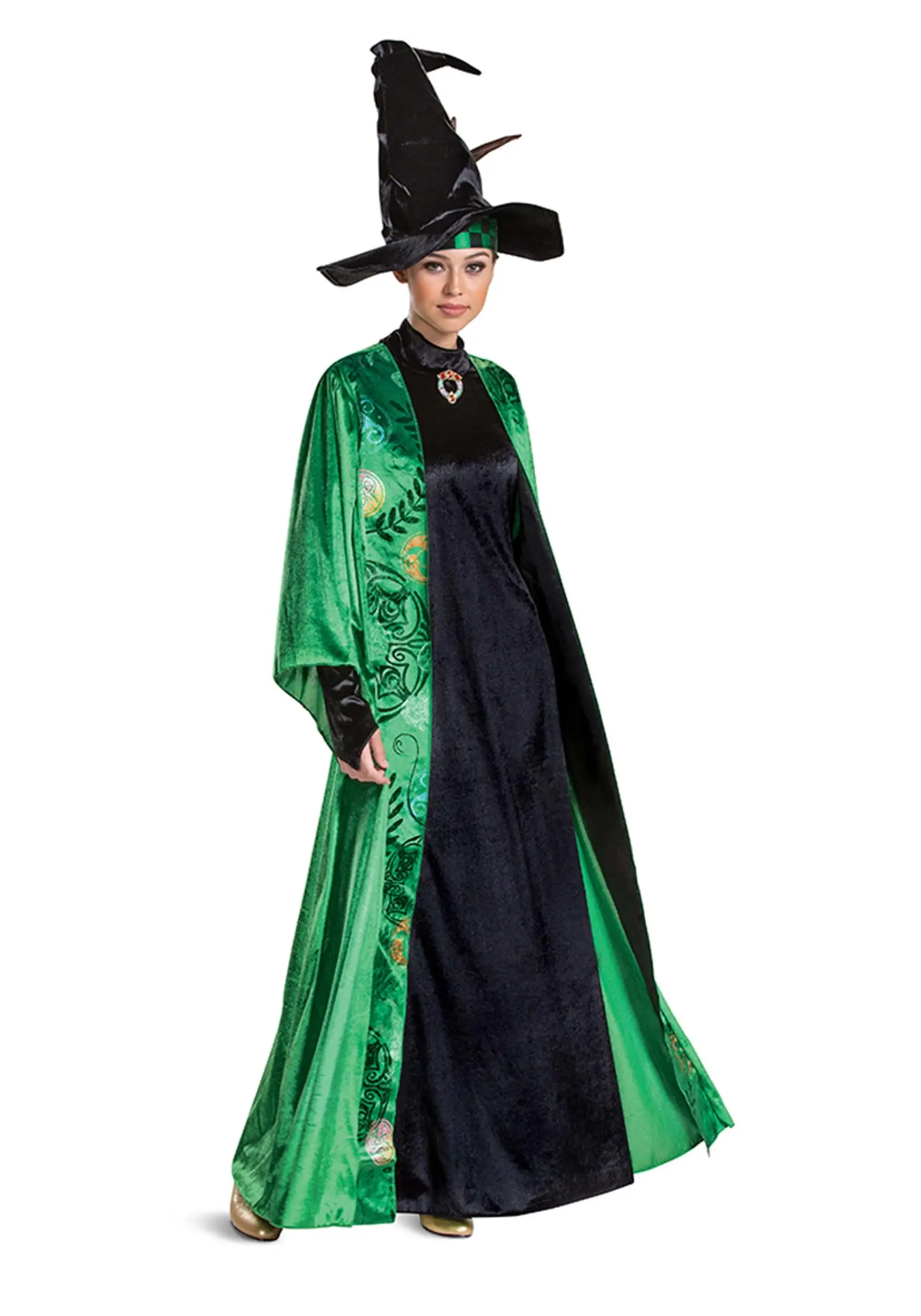 Harry Potter Professor McGonagall Deluxe Costume For Adults 4 Harry Potter Professor McGonagall Deluxe Costume For Adults - Image 2