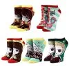 Harry Potter Chibi 5 Pair Ankle Socks 1 Harry Potter Chibi 5 Pair Ankle Socks -Harry Potter Gifts Shop harry potter chibi 5 pair ankle socks