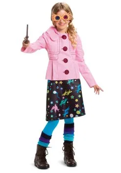 Harry Potter Girls Deluxe Luna Lovegood Costume 7 Harry Potter Girls Deluxe Luna Lovegood Costume -Harry Potter Gifts Shop harry potter child deluxe luna lovegood costume alt 2