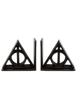 Harry Potter Deathly Hallows Decorative Bookends -Harry Potter Gifts Shop harry potter deathly hallows bookends alt 2