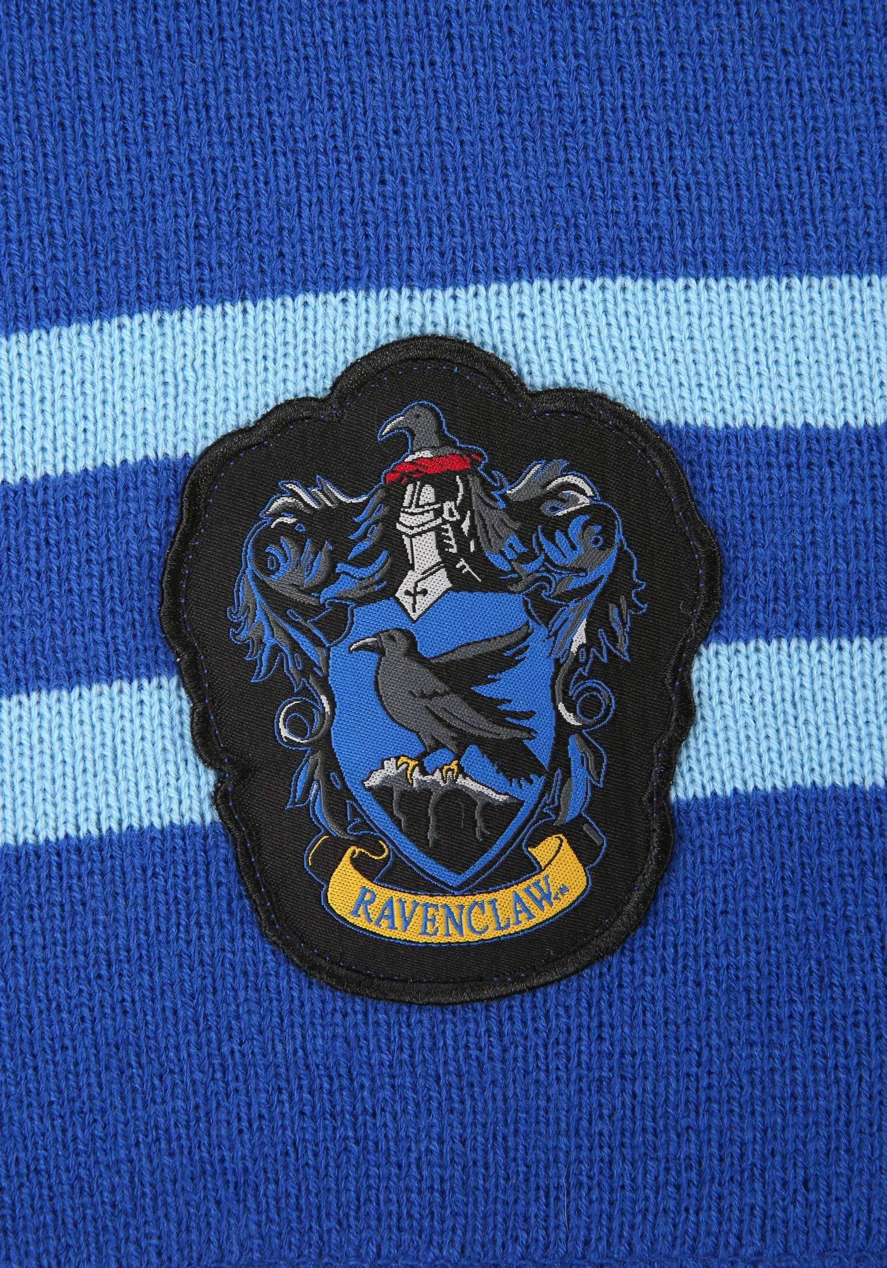 Harry Potter Deluxe Ravenclaw Knit Scarf 4 Harry Potter Deluxe Ravenclaw Knit Scarf - Image 2