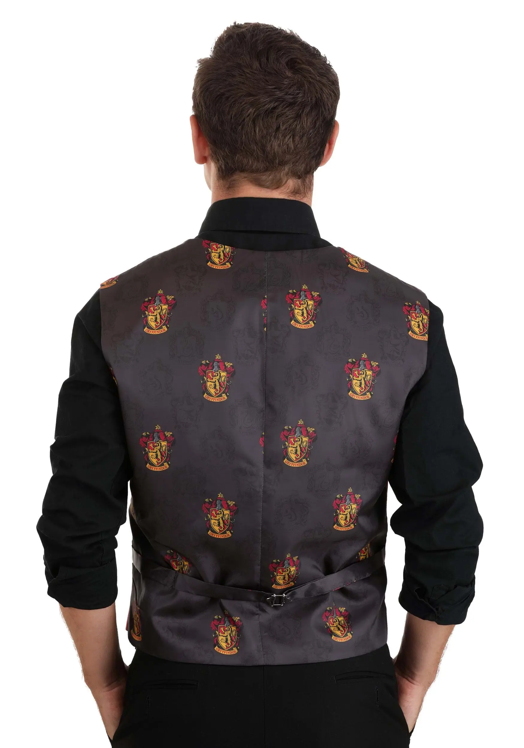 Harry Potter Gryffindor Deluxe Vest For Men 9 Harry Potter Gryffindor Deluxe Vest For Men - Image 7