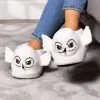 Adult Harry Potter Hedwig Slippers 1 Adult Harry Potter Hedwig Slippers -Harry Potter Gifts Shop harry potter hedwig adult slippers