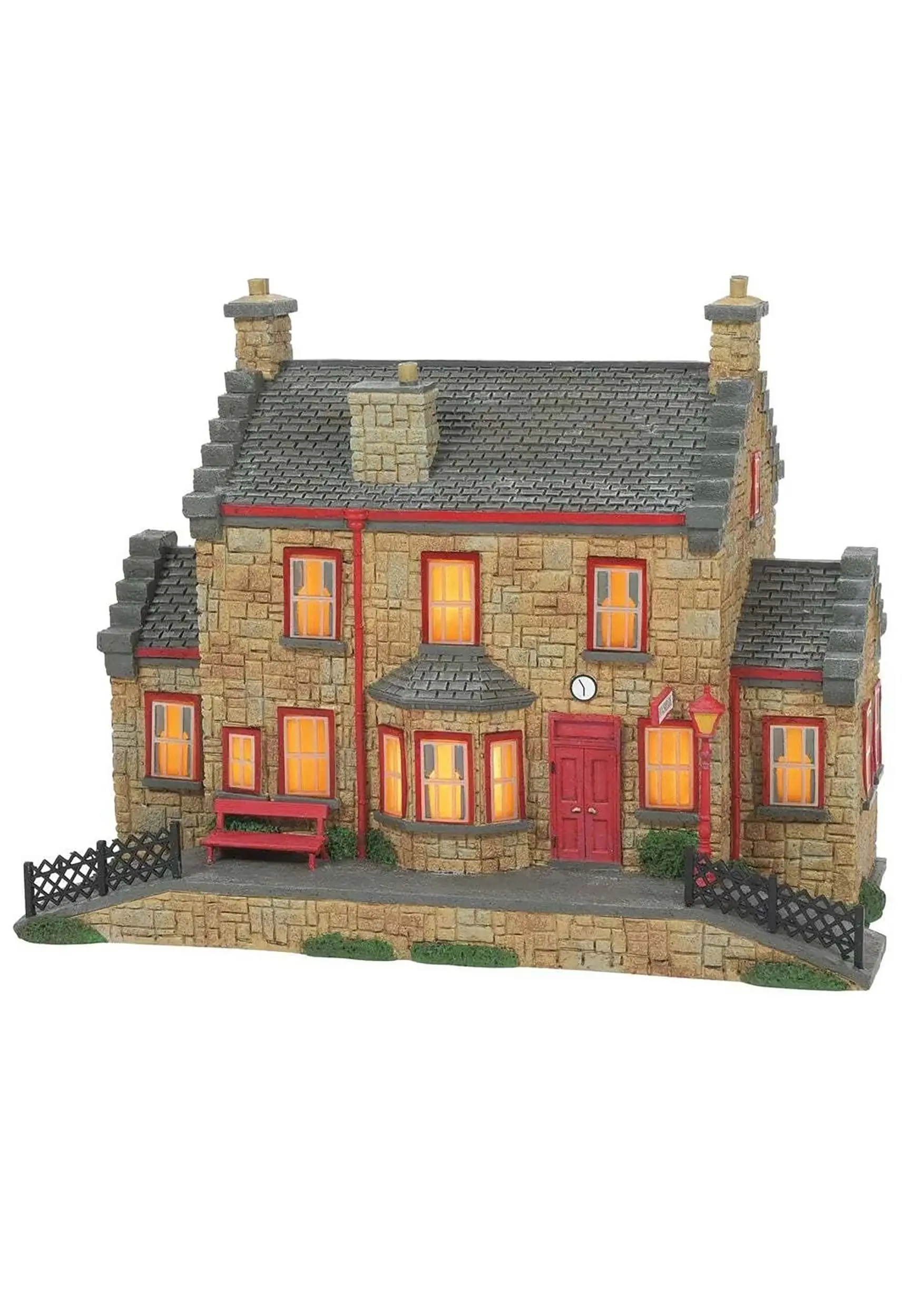 Harry Potter Hogsmeade Station Building Statue 3 Harry Potter Hogsmeade Station Building Statue