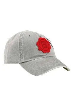 Harry Potter Hogwarts Felt Stamp With Hedwig On The Side Curved Bill -Harry Potter Gifts Shop harry potter hogwarts felt stamp with hedwig side alt 2