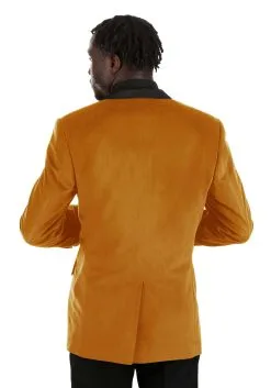 Harry Potter Hufflepuff Deluxe Men's Blazer 8 Harry Potter Hufflepuff Deluxe Men's Blazer -Harry Potter Gifts Shop harry potter hufflepuff deluxe blazer alt 2