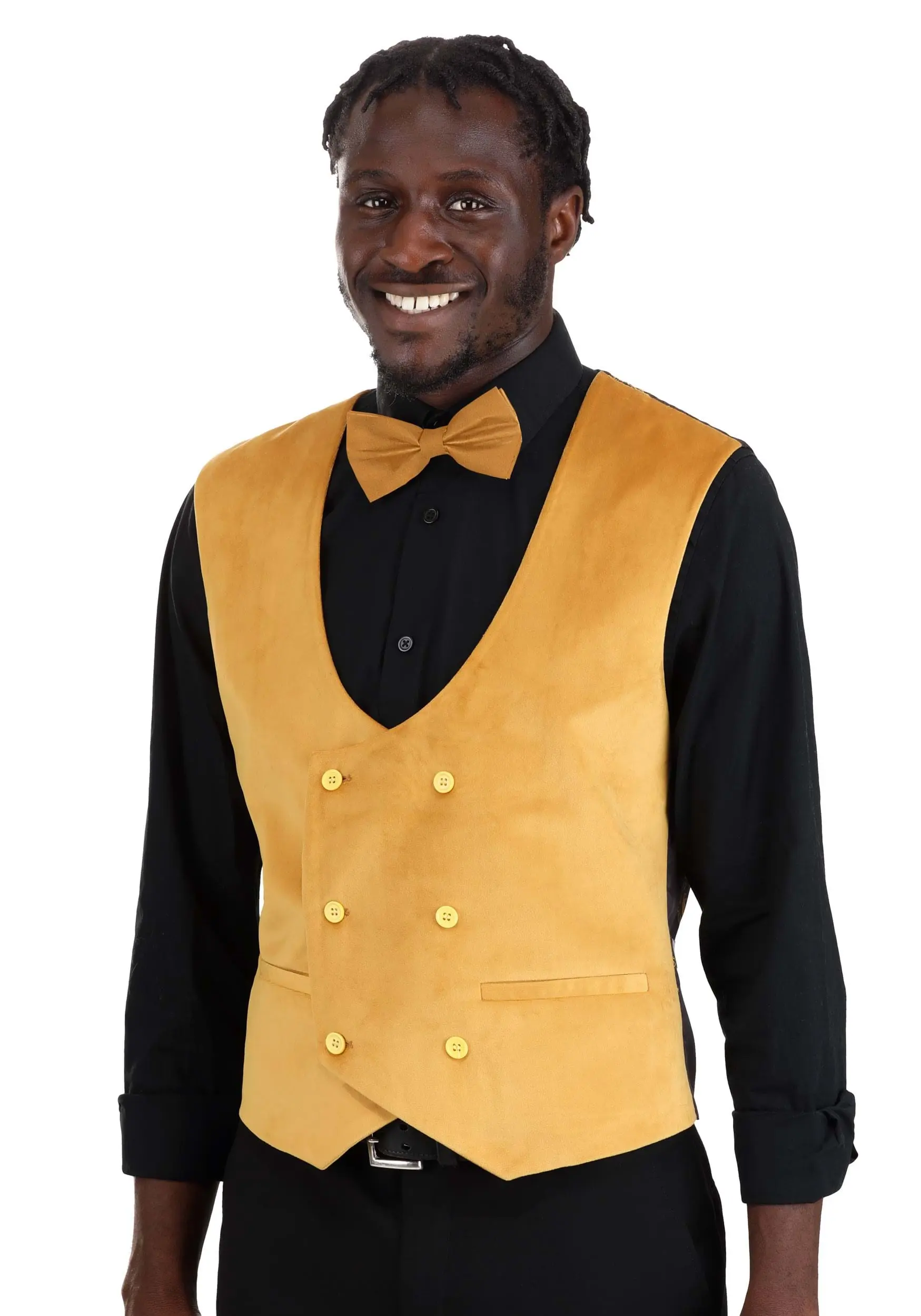 Harry Potter Hufflepuff Deluxe Men's Vest 9 Harry Potter Hufflepuff Deluxe Men's Vest - Image 7