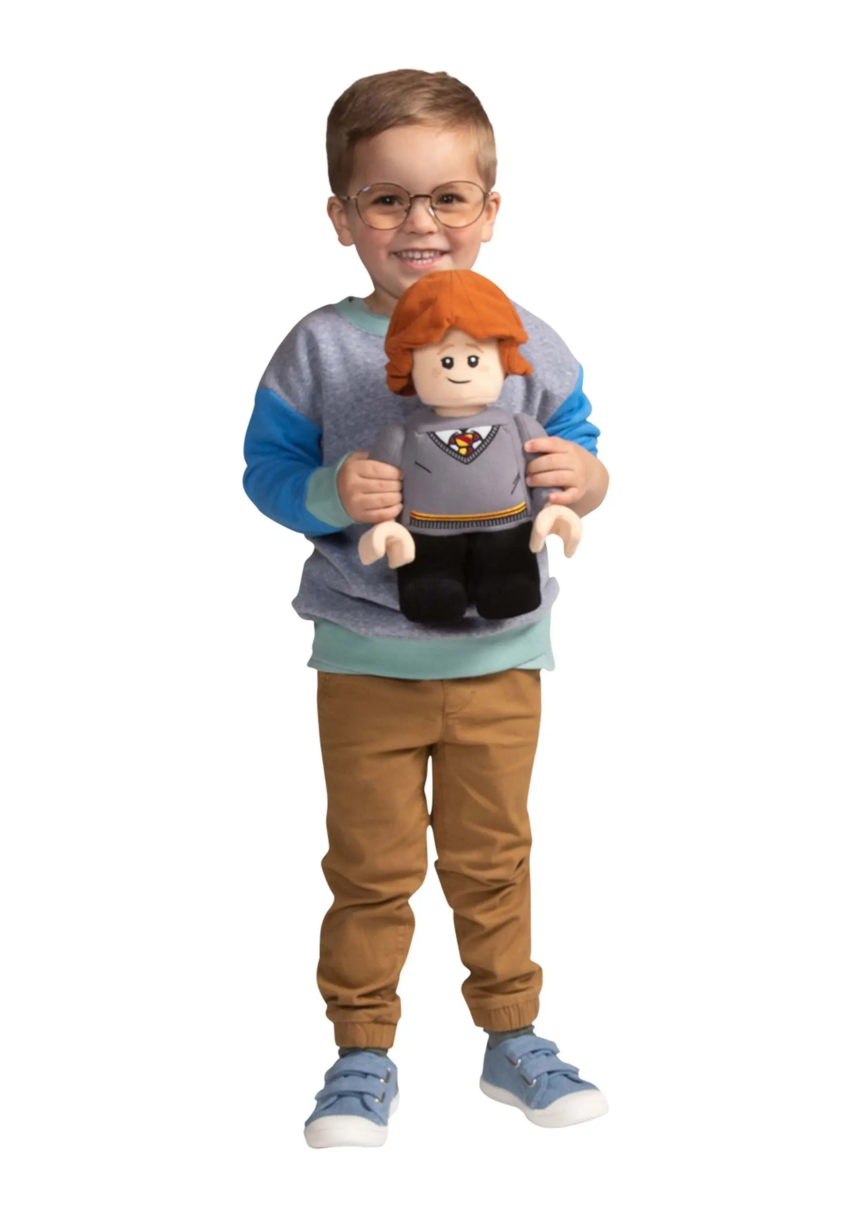 Harry Potter LEGO Plush Ron Weasley 4 Harry Potter LEGO Plush Ron Weasley - Image 2