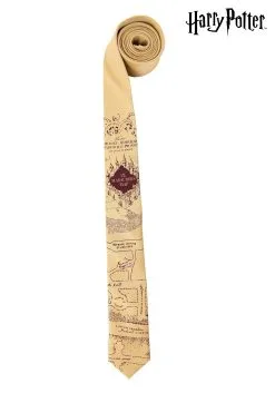 Marauders Map Harry Potter Necktie