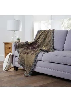 Harry Potter Marauders Map Tapestry Throw Blanket 9 Harry Potter Marauders Map Tapestry Throw Blanket -Harry Potter Gifts Shop harry potter marauders map tapestry throw alt 3