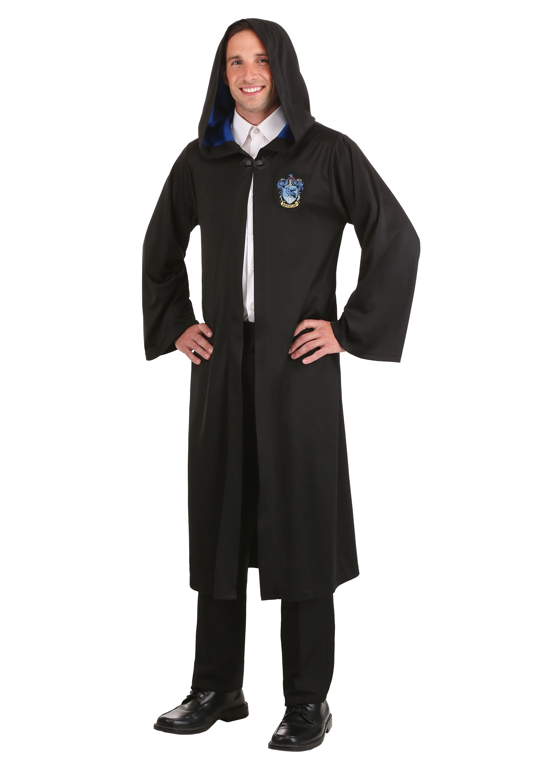 Harry Potter Plus Size Adult Ravenclaw Robe 4 Harry Potter Plus Size Adult Ravenclaw Robe - Image 2