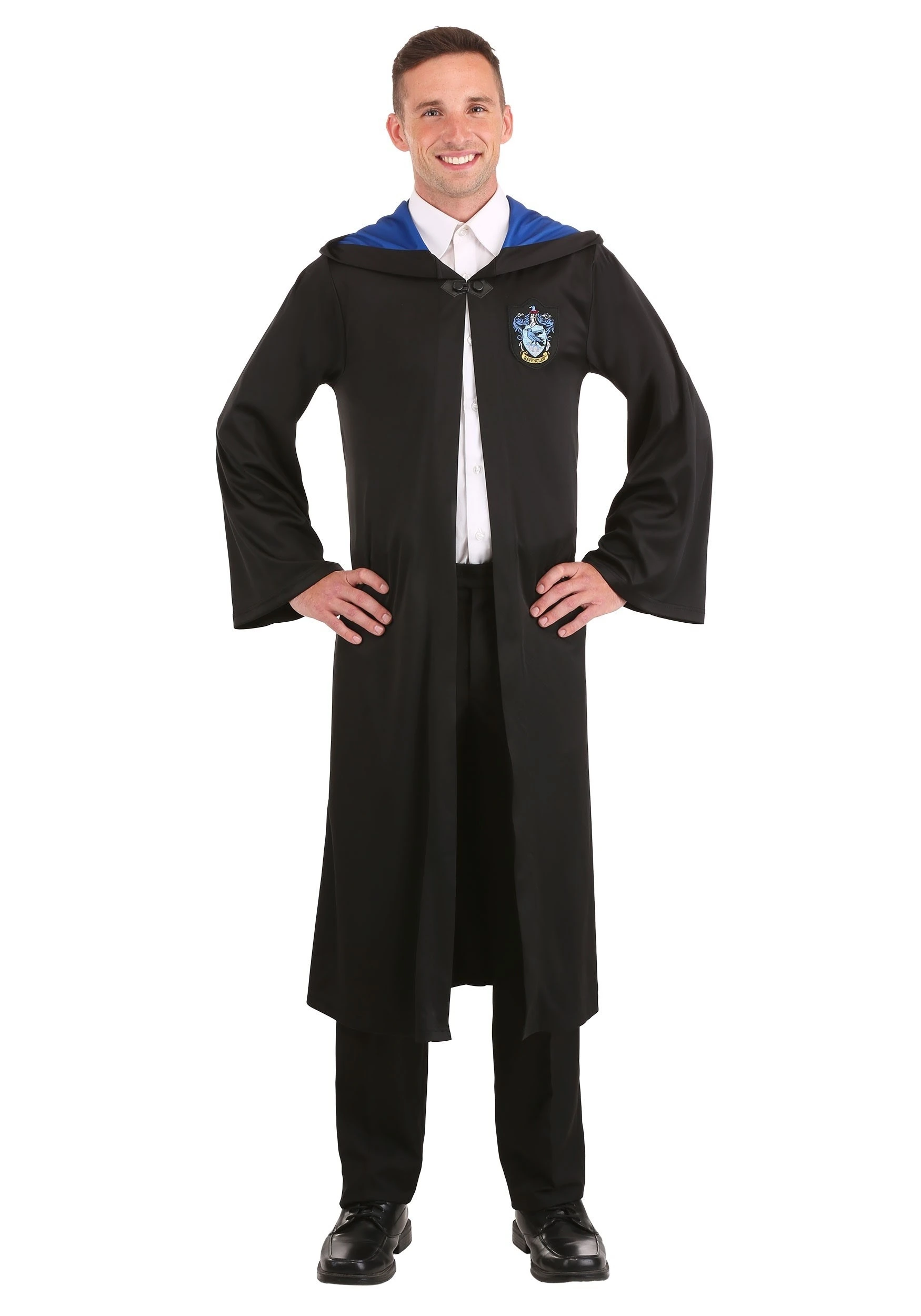 Harry Potter Plus Size Adult Ravenclaw Robe 6 Harry Potter Plus Size Adult Ravenclaw Robe - Image 4