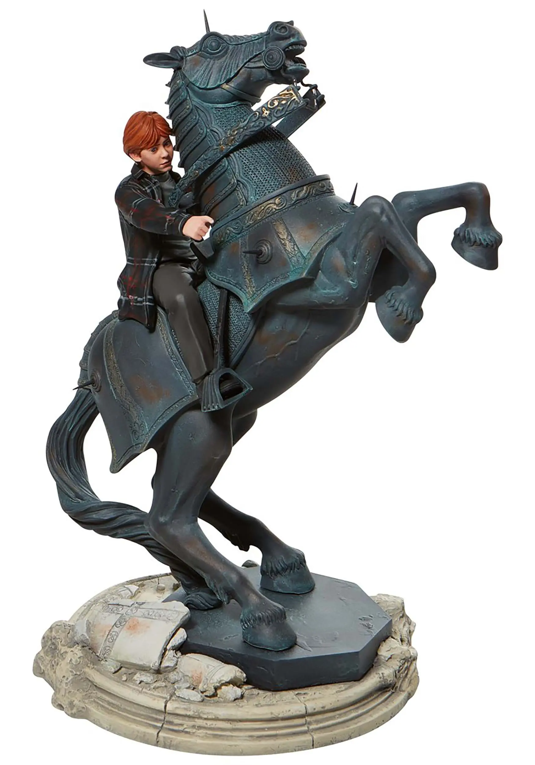 Harry Potter Statue- Ron On Chess Horse 3 Harry Potter Statue- Ron On Chess Horse