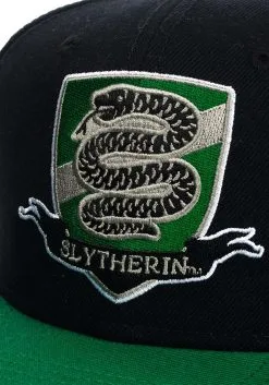 Harry Potter Slytherin Flatbill Snapback 7 Harry Potter Slytherin Flatbill Snapback -Harry Potter Gifts Shop harry potter slytherin flatbill snapback alt 2