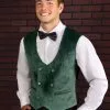 Harry Potter Slytherin Deluxe Men's Vest 2 Harry Potter Slytherin Deluxe Men's Vest -Harry Potter Gifts Shop harry potter slytherin velvet vest 2