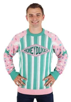 Honeydukes Candy Harry Potter Sweater For Adults -Harry Potter Gifts Shop honeydukes candy harry potter sweater alt 2