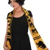 Hufflepuff Reversible Knit Scarf 1 Hufflepuff Reversible Knit Scarf -Harry Potter Gifts Shop hufflepuff reversible knit scarf harry potter