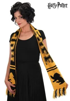 Hufflepuff Reversible Knit Scarf