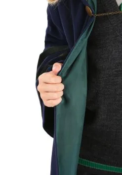 Vintage Kids Hogwarts Slytherin Costume Robe -Harry Potter Gifts Shop kids vintage hogwarts slytherin robe alt 6