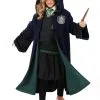 Vintage Kids Hogwarts Slytherin Costume Robe 2 Vintage Kids Hogwarts Slytherin Costume Robe -Harry Potter Gifts Shop kids vintage hogwarts slytherin robe update
