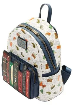 Fantastic Beast Magical Books Loungefly Mini Backpack -Harry Potter Gifts Shop loungefly fantastic beast magical books mini backpack alt 2
