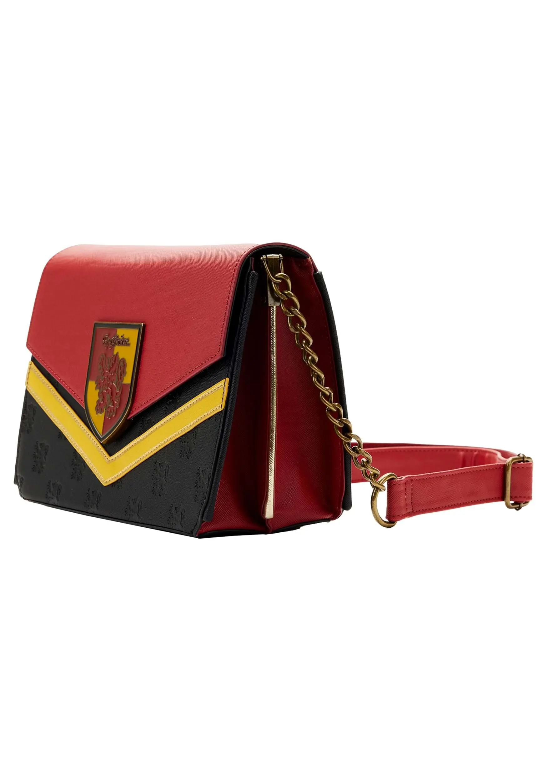 Loungefly Gryffindor Harry Potter Chain Strap Crossbody Bag 4 Loungefly Gryffindor Harry Potter Chain Strap Crossbody Bag - Image 2