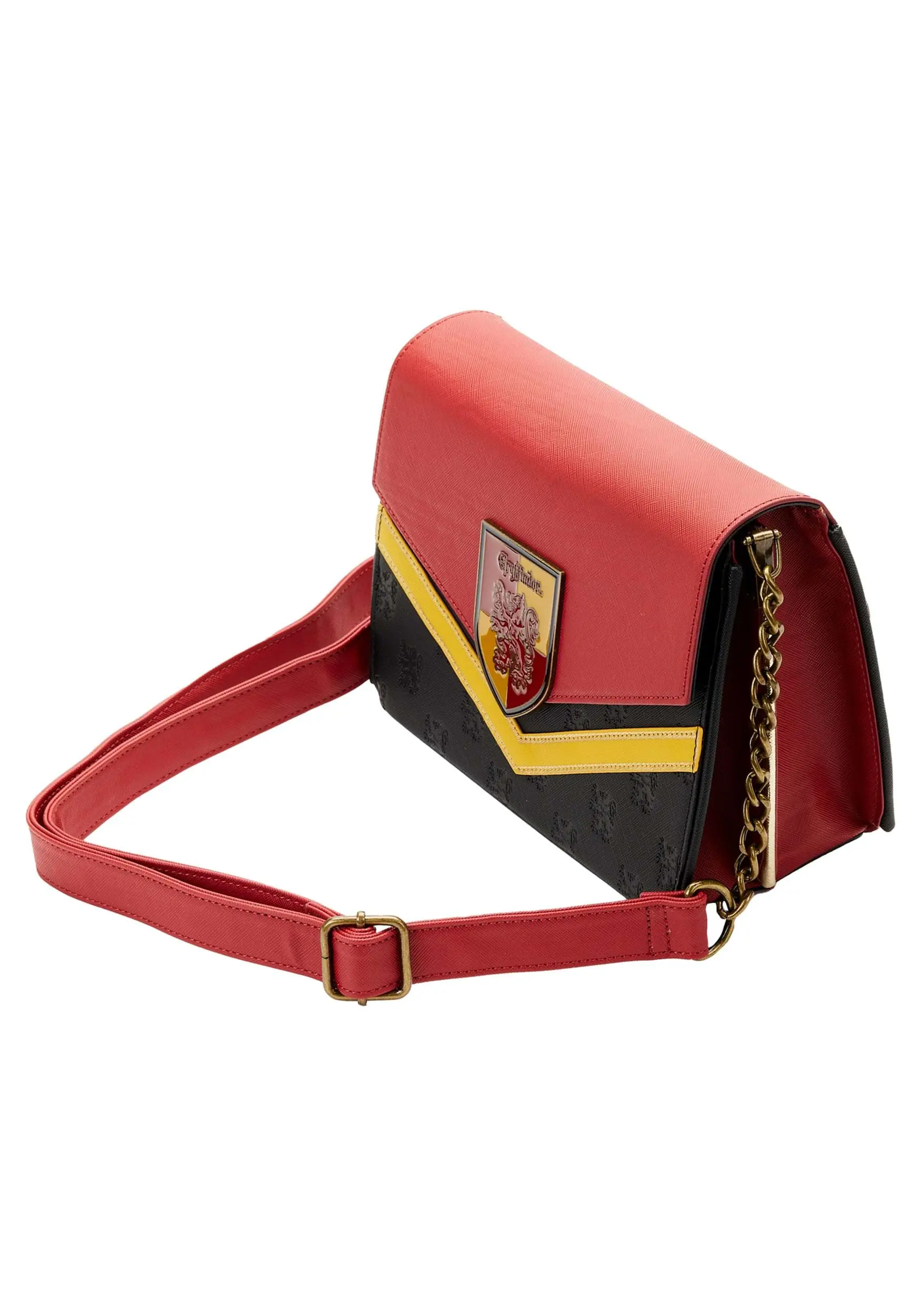 Loungefly Gryffindor Harry Potter Chain Strap Crossbody Bag 5 Loungefly Gryffindor Harry Potter Chain Strap Crossbody Bag - Image 3