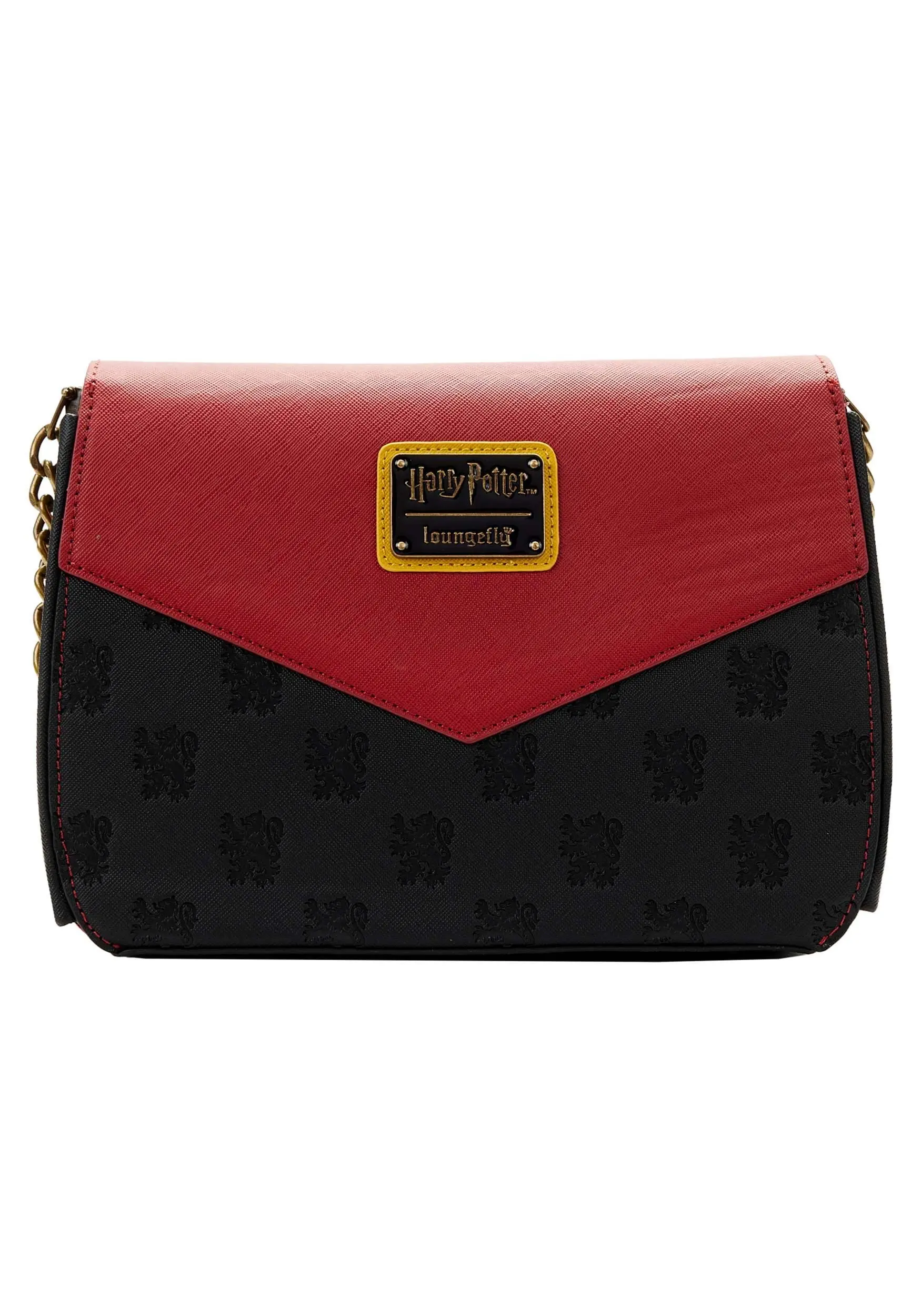 Loungefly Gryffindor Harry Potter Chain Strap Crossbody Bag 6 Loungefly Gryffindor Harry Potter Chain Strap Crossbody Bag - Image 4