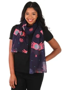 Luna Lovegood Spectrespecs Lightweight Scarf 11 Luna Lovegood Spectrespecs Lightweight Scarf -Harry Potter Gifts Shop luna lovegood spectrespecs lightweight scarf alt 4