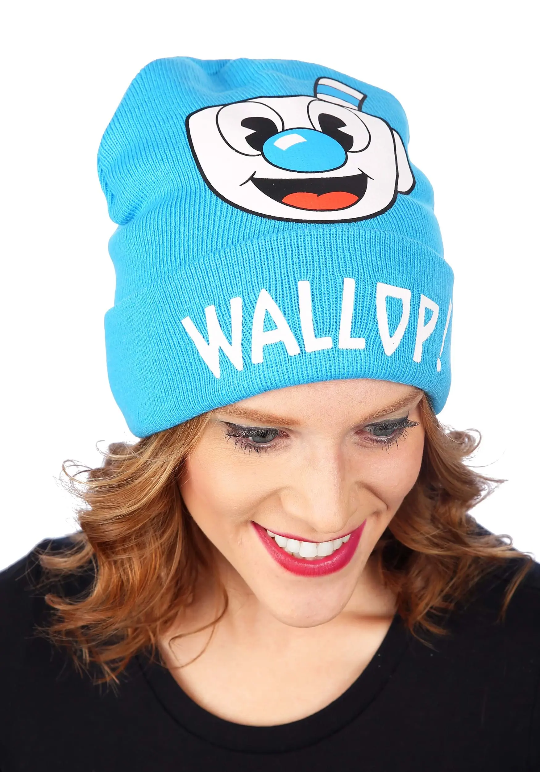 Mugman Printed Folded Cuff Knitted Winter Hat 7 Mugman Printed Folded Cuff Knitted Winter Hat - Image 5