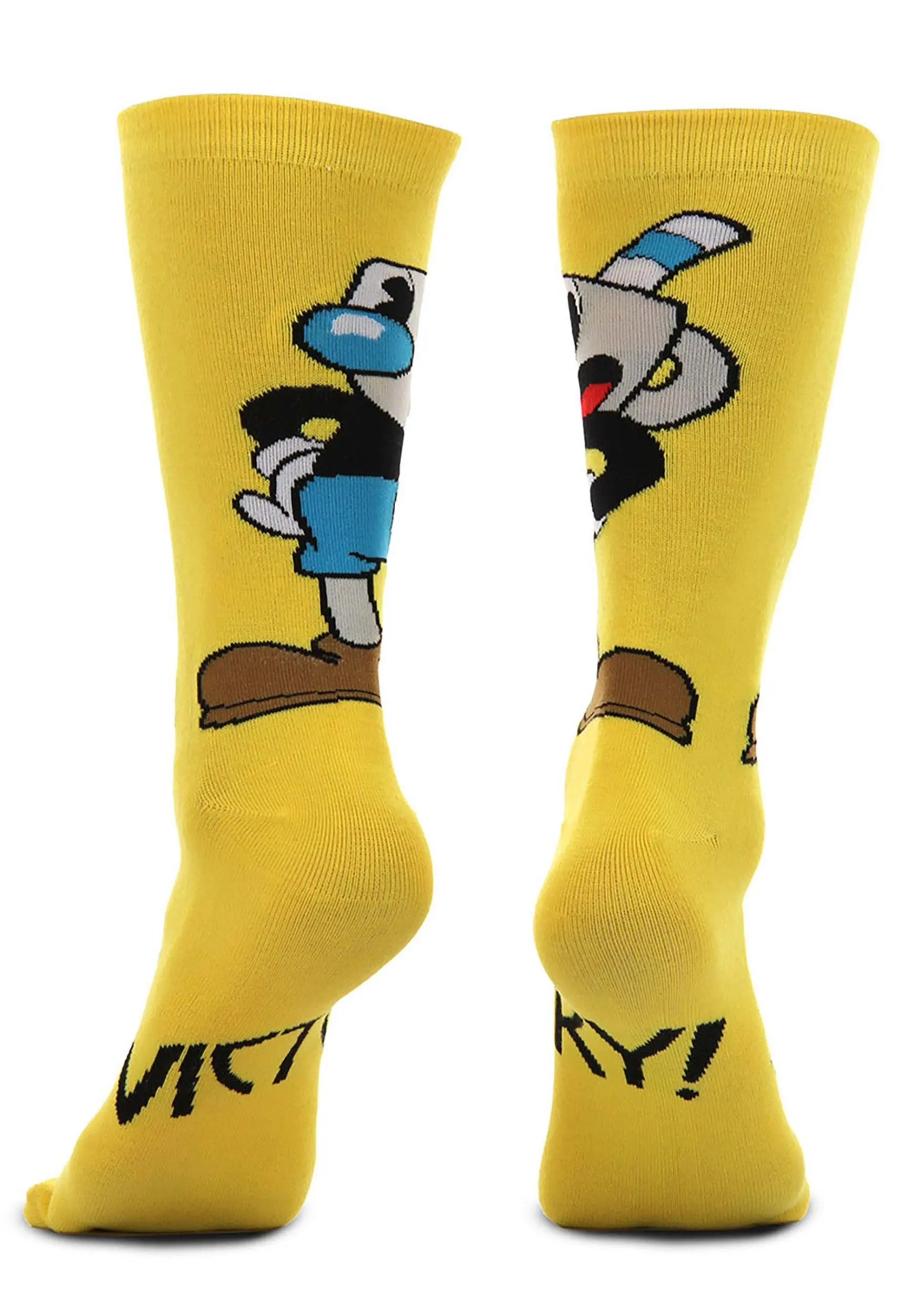 Mugman Victory! Crew Socks 7 Mugman Victory! Crew Socks - Image 5