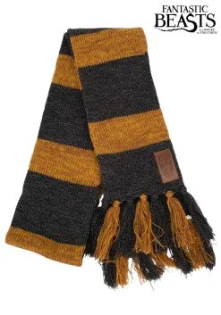 Newt Scamander Hufflepuff Knit Scarf