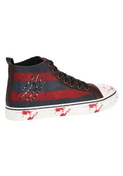 Nightmare On Elm Street Freddy Krueger Sneakers For Adults -Harry Potter Gifts Shop nightmare on elm street freddy krueger sneakers alt 3