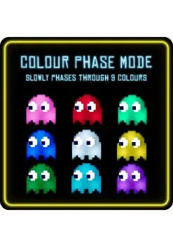 Pac-Man Ghost LED Light 12 Pac-Man Ghost LED Light -Harry Potter Gifts Shop pac man ghost light alt 2